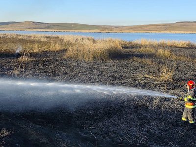 Două incendii de vegetație izbucnite …