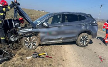 Accident pe un drum din …