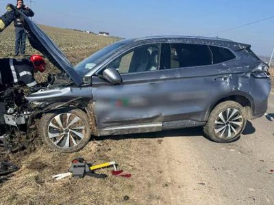 Accident pe un drum din …