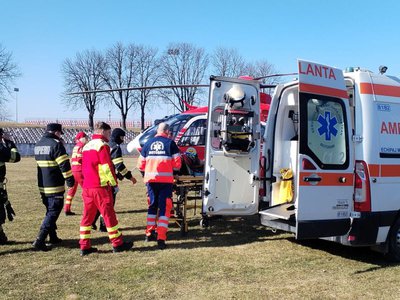 Bărbat în stare gravă preluat …