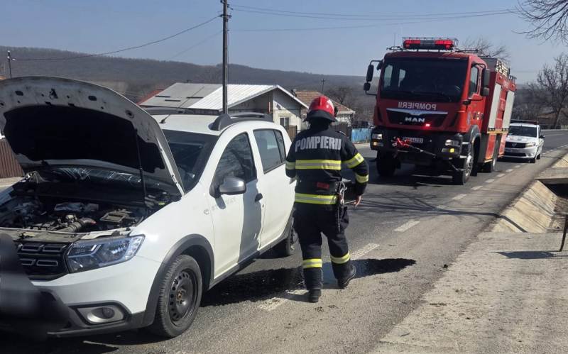 Conduceți prudent! Accident rutier produs în localitatea Cotu