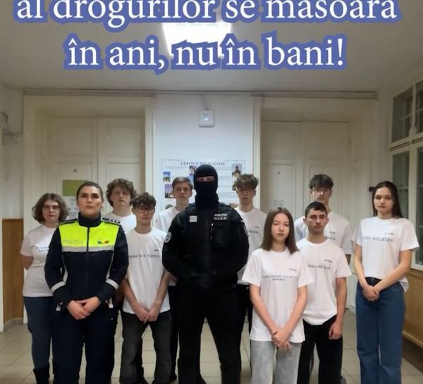 Tinerii informați aleg corect. Activitate a polițiștilor botoșăneni