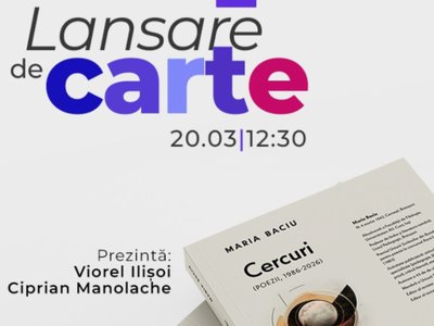 Lansare de carte: Maria Baciu, …