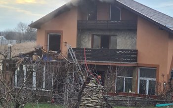 Incendiu izbucnit într-o casă din …