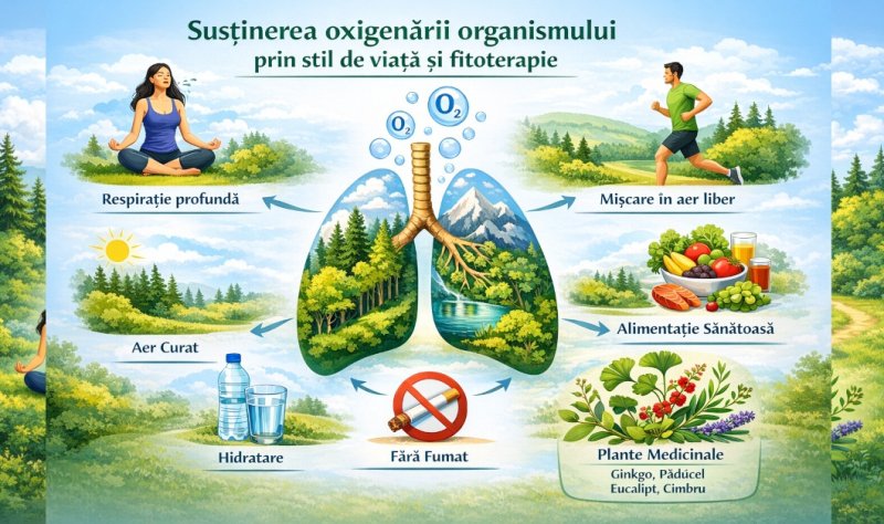 Tratamente naturiste pentru creșterea saturației de oxigen: Ghid complet pentru o respirație optimă
