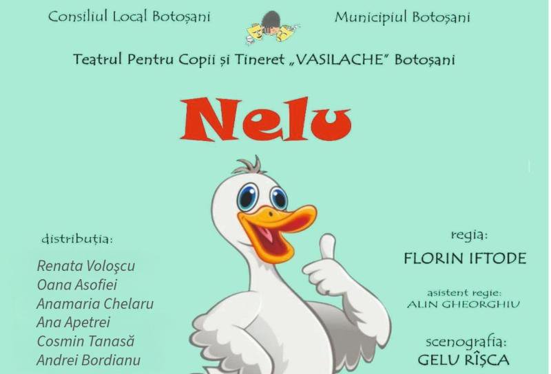 Un nou spectacol pentru cei mici la Teatrul Vasilache