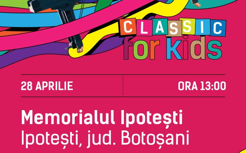 Classic for Kids revine cu 22 de concerte și ateliere muzicale adaptate copiilor