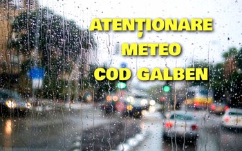 Atenție, Cod galben de ploi …