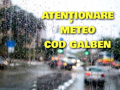 Atenție, Cod galben de ploi …