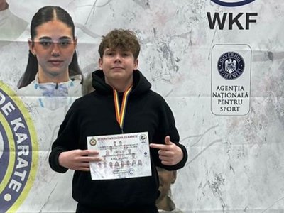 Medalie de bronz obținută de …