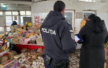 Acțiune a polițiștilor în Piața …