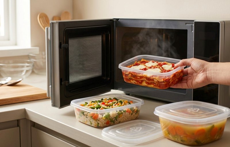 Pericolul major la care te expui dacă încălzești mâncarea în caserole din plastic