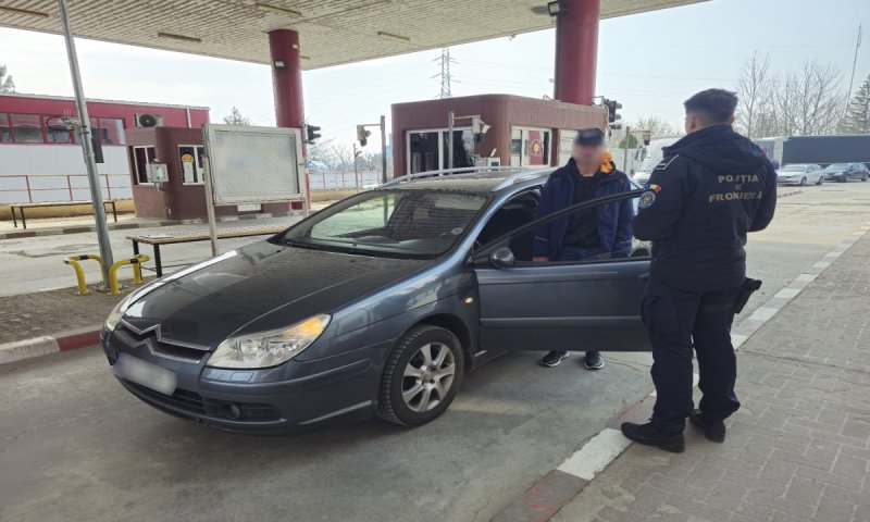 Cetățean moldovean depistat în trafic fără permis de conducere