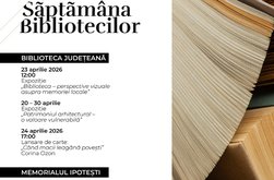 Săptămâna Bibliotecilor 2026 organizată la …
