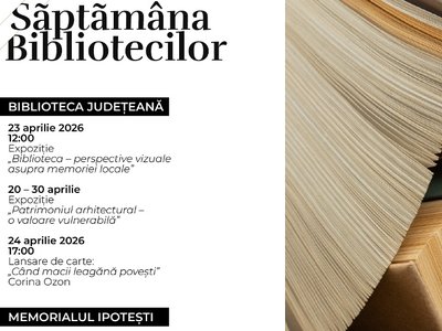 Săptămâna Bibliotecilor 2026 organizată la …