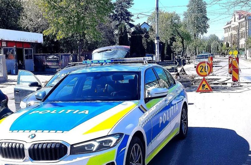 Executanți de lucrări la partea carosabilă, sancționați de polițiști - FOTO