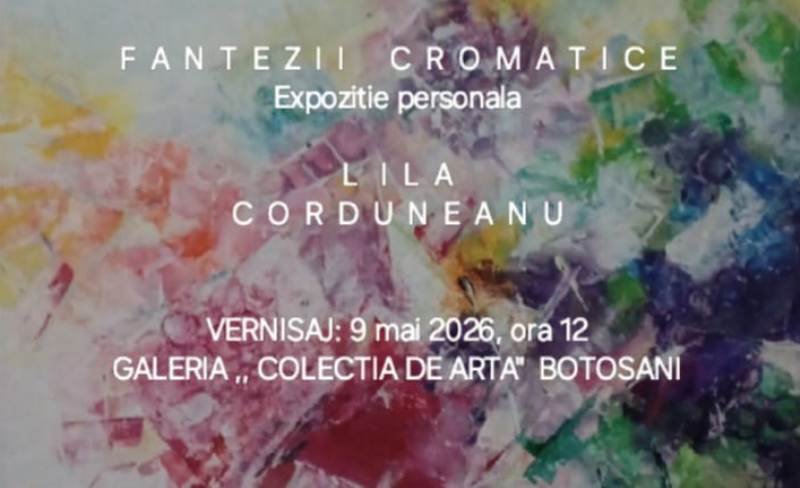 Expoziția de pictură „Fantezii cromatice” în spațiul Galeriei „Colecția de Artă”