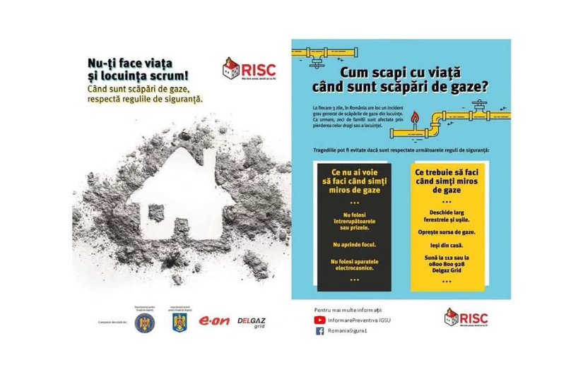 Pompierii solicitați după ce s-a simțit miros de gaz într-un apartament din Botoșani