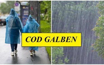 Atenție! Cod galben de ploi …