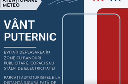 Atenție! Cod galben de vânt …