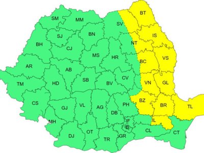 Alertă de vreme rea: revin …