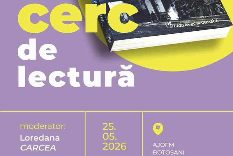 Botoșani: Cerc de lectură pentru adulți
