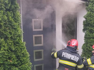 Intervenție a pompierilor la un …