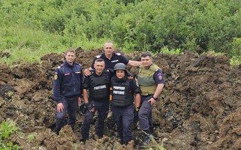 Bombă de aviație FAB-50 distrusă …