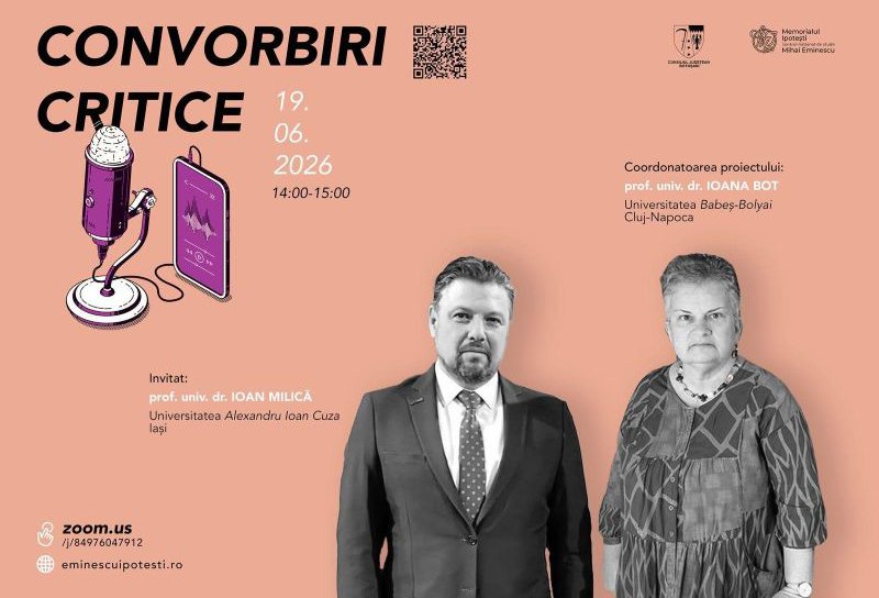 Convorbiri critice la Memorialul Ipotești: Ioana Bot și Ioan Milică