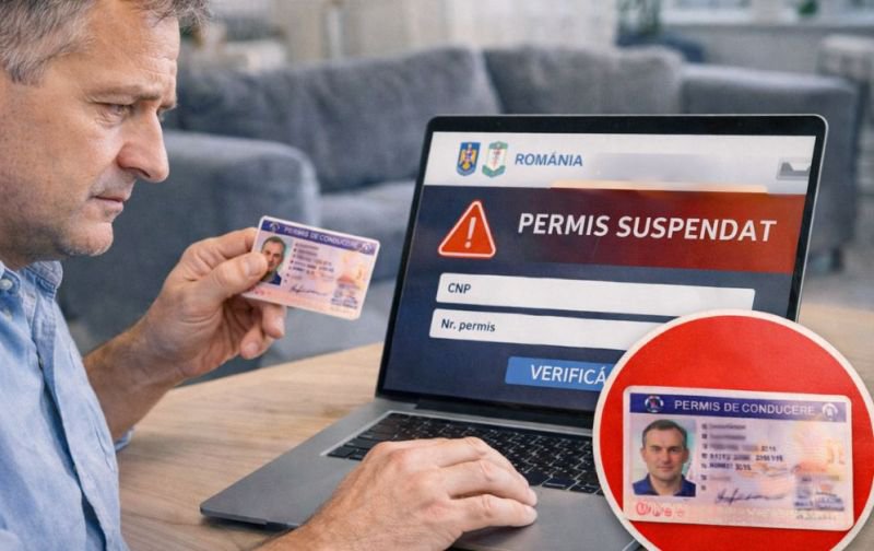 Cum poți verifica punctele de penalizare de pe permis în 2026? Totul se face online: Șoferii pot afla gratuit istoricul sancțiunilor