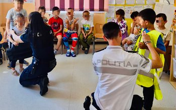 Activități de educație rutieră la …