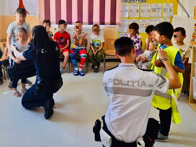 Activități de educație rutieră la …