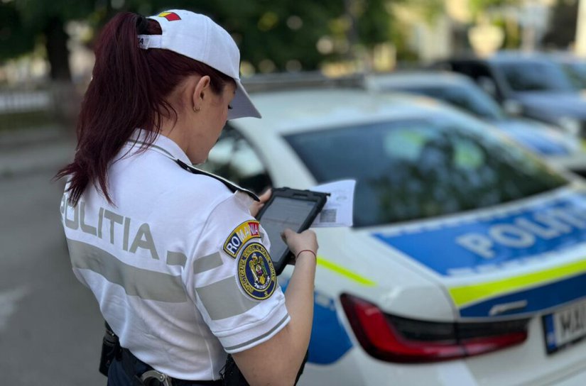 551 de sancțiuni contravenționale aplicate de polițiști în week-end-ul care a trecut