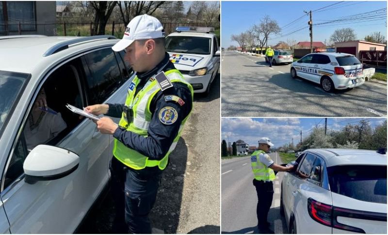 Acțiune amplă la Dorohoi, peste 250 de sancțiuni aplicate de polițiști