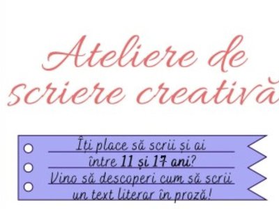 Invitație de înscriere la ATELIERELE …