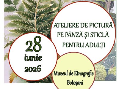 Atelierele de pictură pe sticlă …