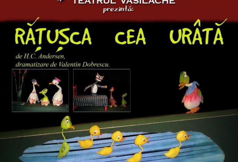 La cererea publicului Rățușca cea urâtă revine pe scena Teatrului Vasilache!