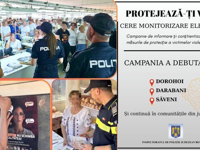 „Protejează-ți viața! Cere monitorizare electronică!” …