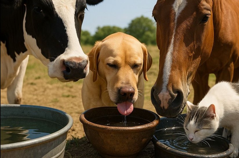 Măsuri care trebuie aplicate de proprietarii de animale în condiții de caniculă