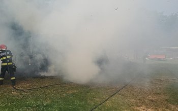 Intervenție la peste 40 de …