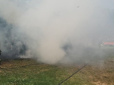Intervenție la peste 40 de …