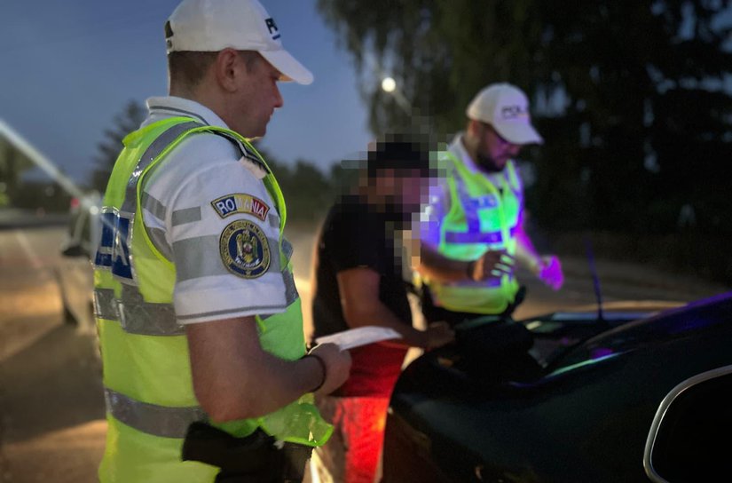 Șofer băut, reținut de polițiști. A provocat un accident cu pagube materiale