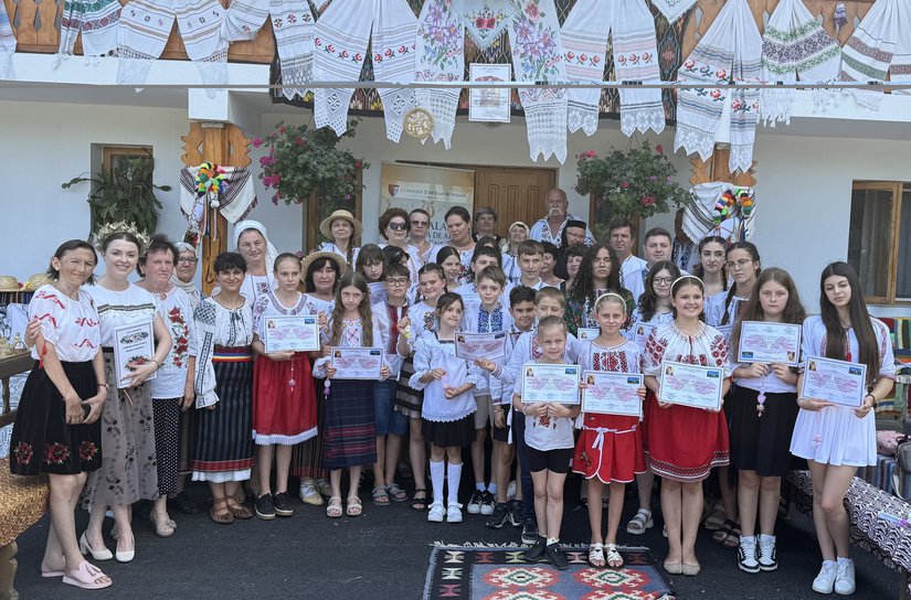 S-a încheiat cea de-a IX-a ediție a Taberei de tradiții și meșteșuguri „Trecut, Prezent, Viitor în Arta Românească”