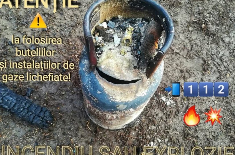 Bărbat din Corlăteni ajuns la spital cu arsuri după ce a încercat să verifice butelia cu flacăra unui chibrit