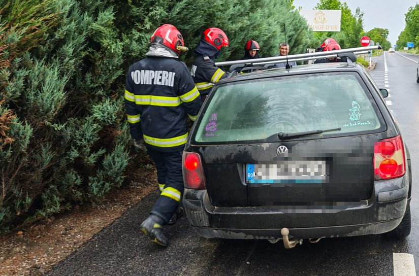 Bărbat ajuns la spital în urma unui accident produs în apropierea localității Zăicești