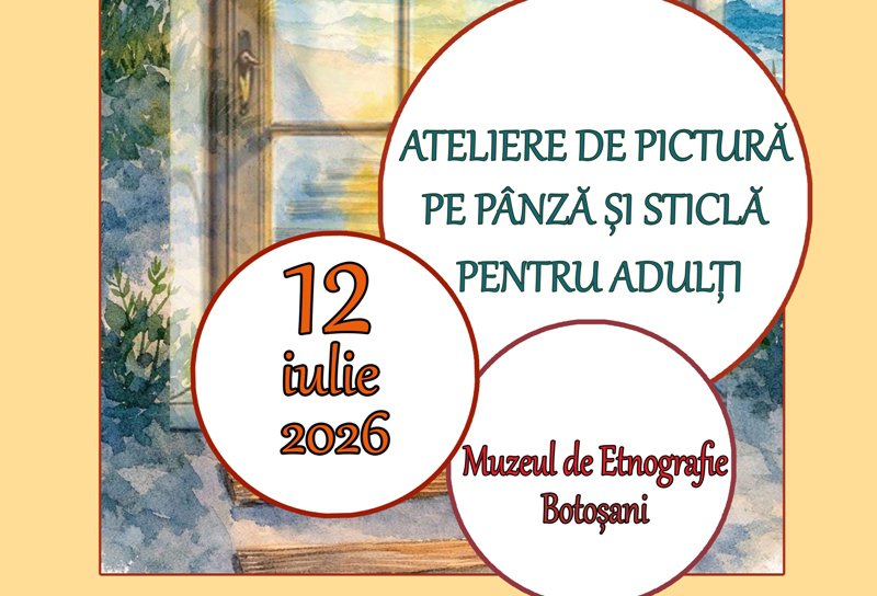 „Fereastră spre necuprins” – Ateliere de pedagogie muzeală și pictură pentru adulți