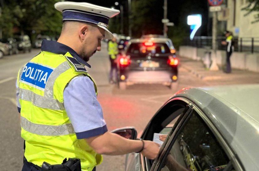 Botoșănean depistat la volanul unui autoturism neînmatriculat