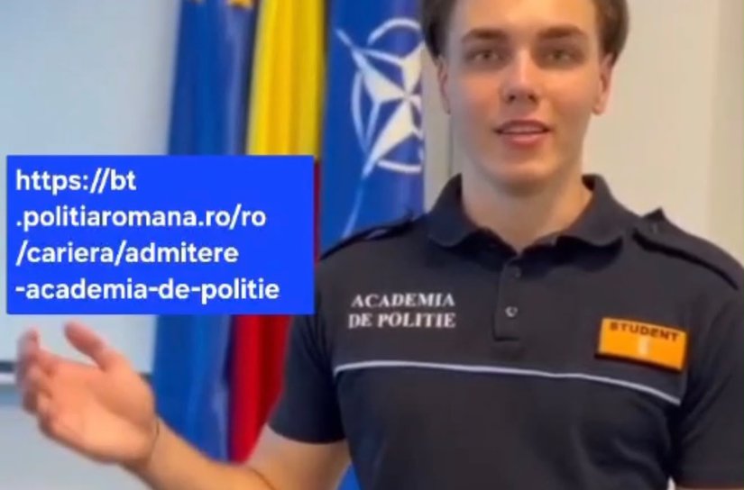 Fă primul pas către o carieră de ofițer de poliție! Vezi detalii!