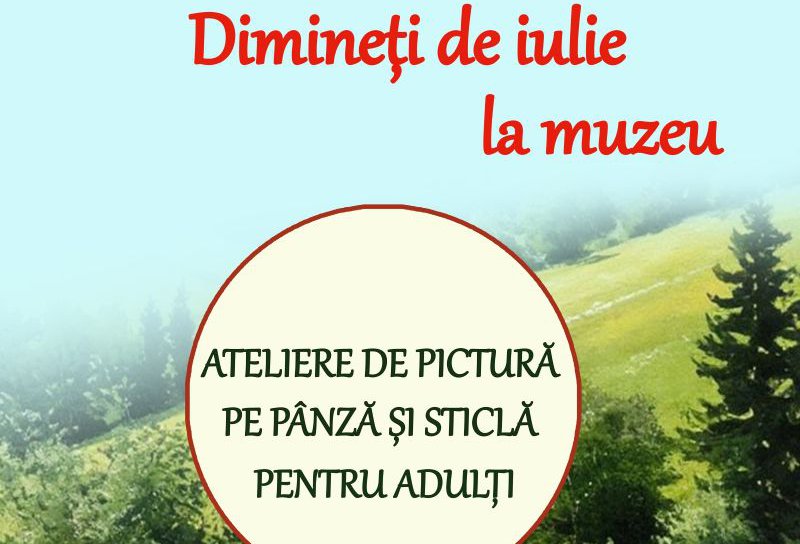 Atelierul de pictură dedicat adulților „Pe cărări de munte”