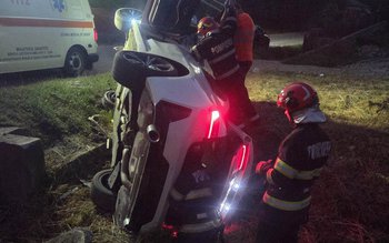 Șofer ajuns la spital după …